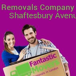 removals company in Shaftesbury Avenue